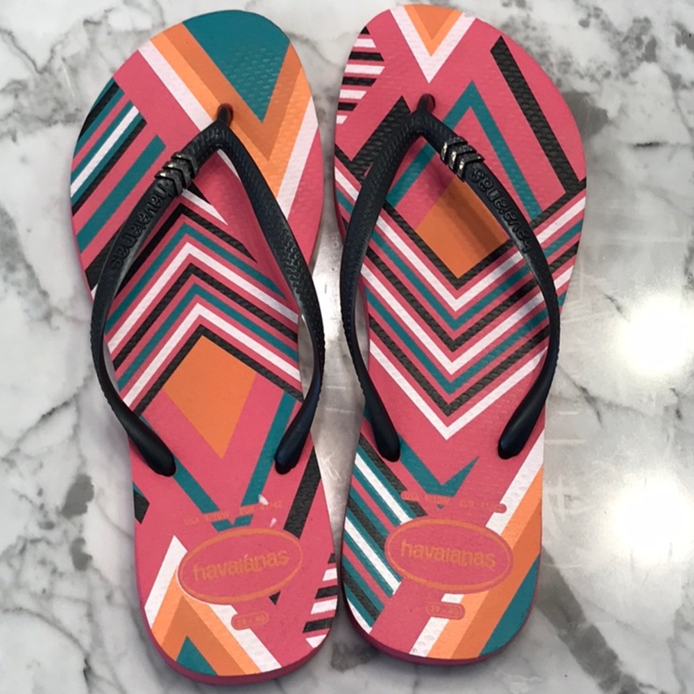 Havaianas Flip Flops Sz 9/10Ws